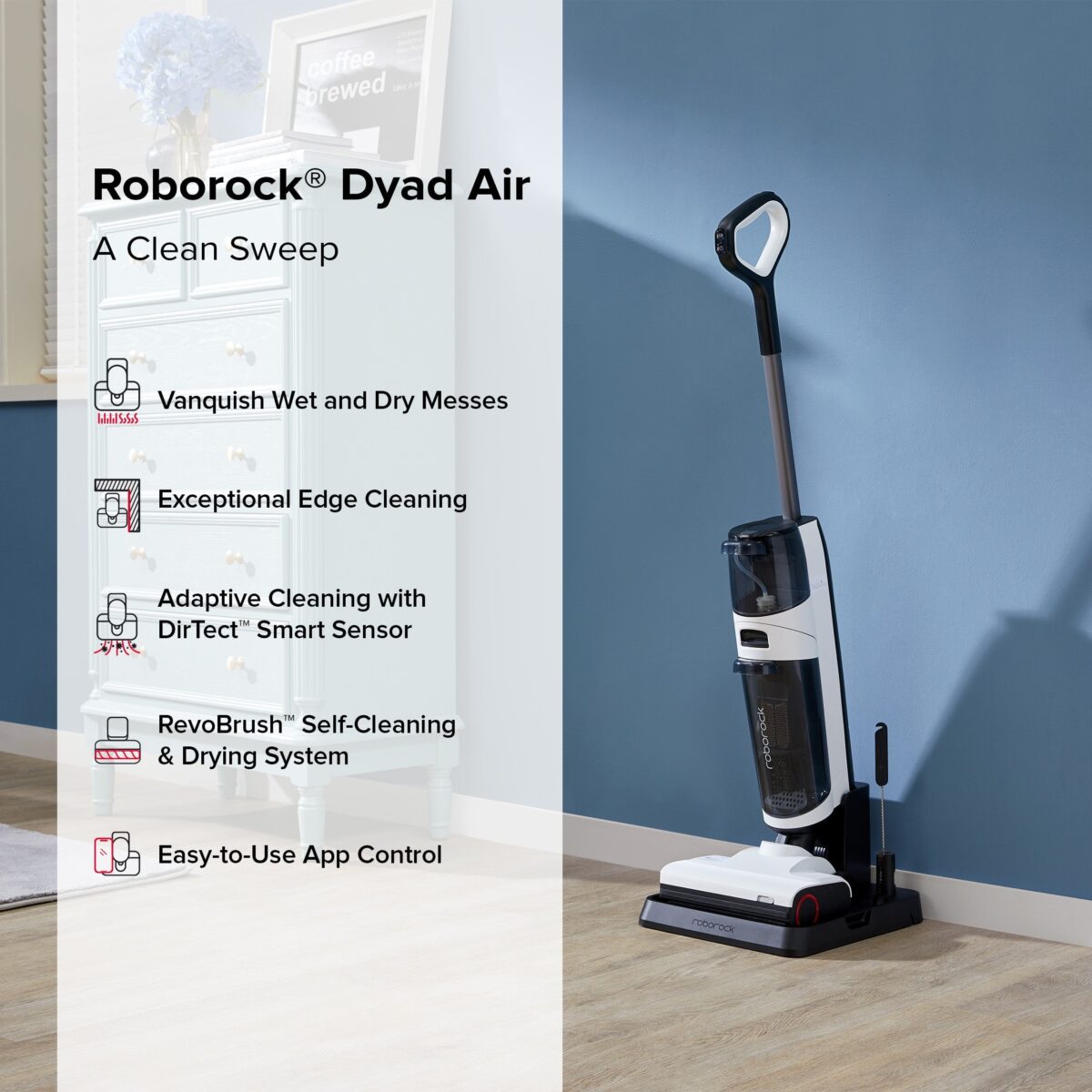 Roborock Dyad Air Wet and Dry Vacuum Cleaner - Image 2