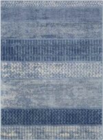 Angelica Global Bright Blue Area Rug - Image 10