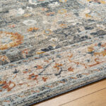 Anesia Traditional Charcoal/Dark Blue Area Rug - Image 7