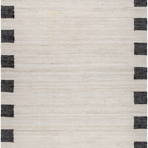 Ananias Modern Black Area Rug