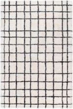 Alorton Modern White/Black Area Rug - Image 2