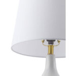 Thomasine Modern White Table Lamp - Image 6