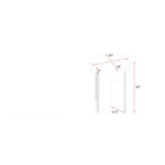 Rozina Ivory/Brown End Table - Image 8