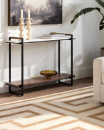 Franklin White Console Table - Image 2