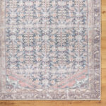 Amberlie Traditional Dark Brown Washable Area Rug - Image 7