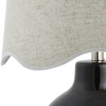 Tereza Rustic Black/Wheat Table Lamp - Image 4