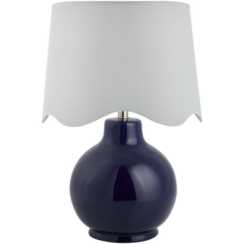 AAAC2218_5af0865f-2bb8-4c51-9c28-e996c39f25f7-1 Tereza Rustic Dark Blue/White Table Lamp - Image 1