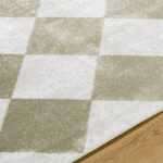 Senior Modern Dusty Sage Washable Area Rug - Image 5