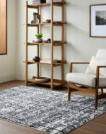 Arnita Modern Charcoal Area Rug - Image 2