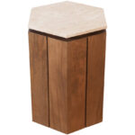 Marana Beige/Brown End Table