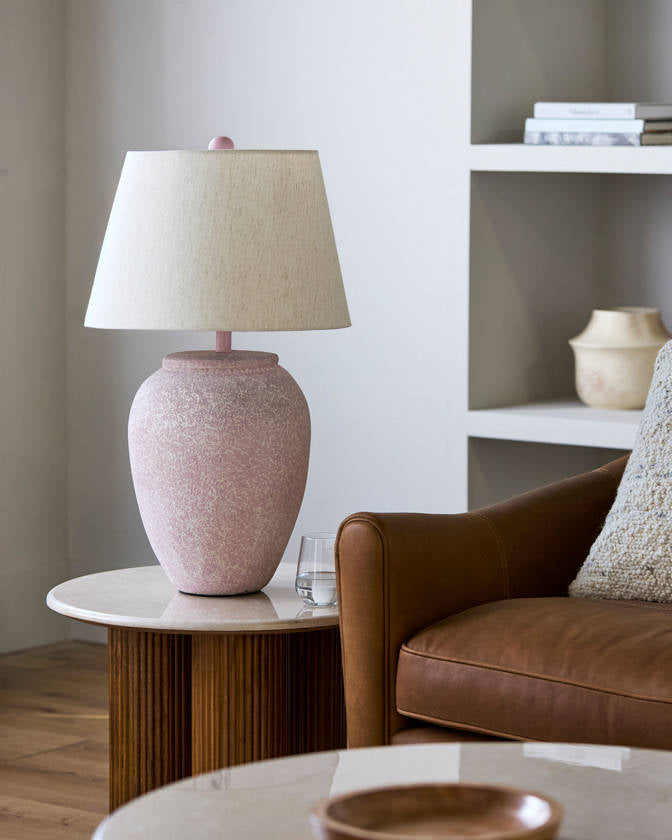 AAAC3037-styleshot_201 Baylor Rustic White Table Lamp - Image 5