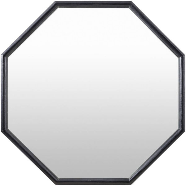 Shermika Cottage Black Wall Mirror