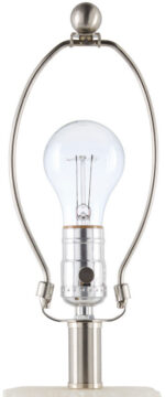 Amna Traditional Cream Table Lamp - Image 4