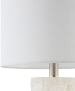 Amna Traditional Cream Table Lamp - Image 5