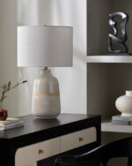 Alban Global White Table Lamp - Image 2