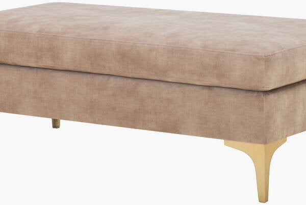 Benjamin Light Brown Bench - Galey Alix x Livabliss