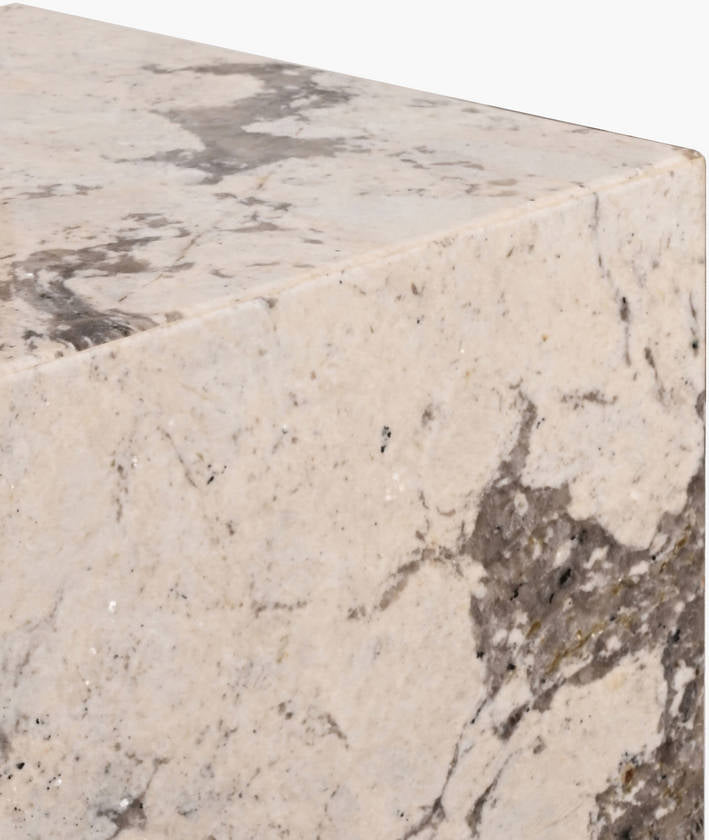 AAAC3634-detail_corner Taryn Cream End Table - Galey Alix x Livabliss - Image 5