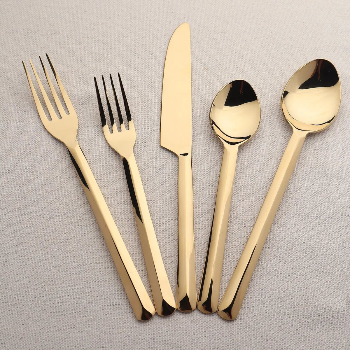 Ariella PVD 5 Pc. Flatware Set - Image 2