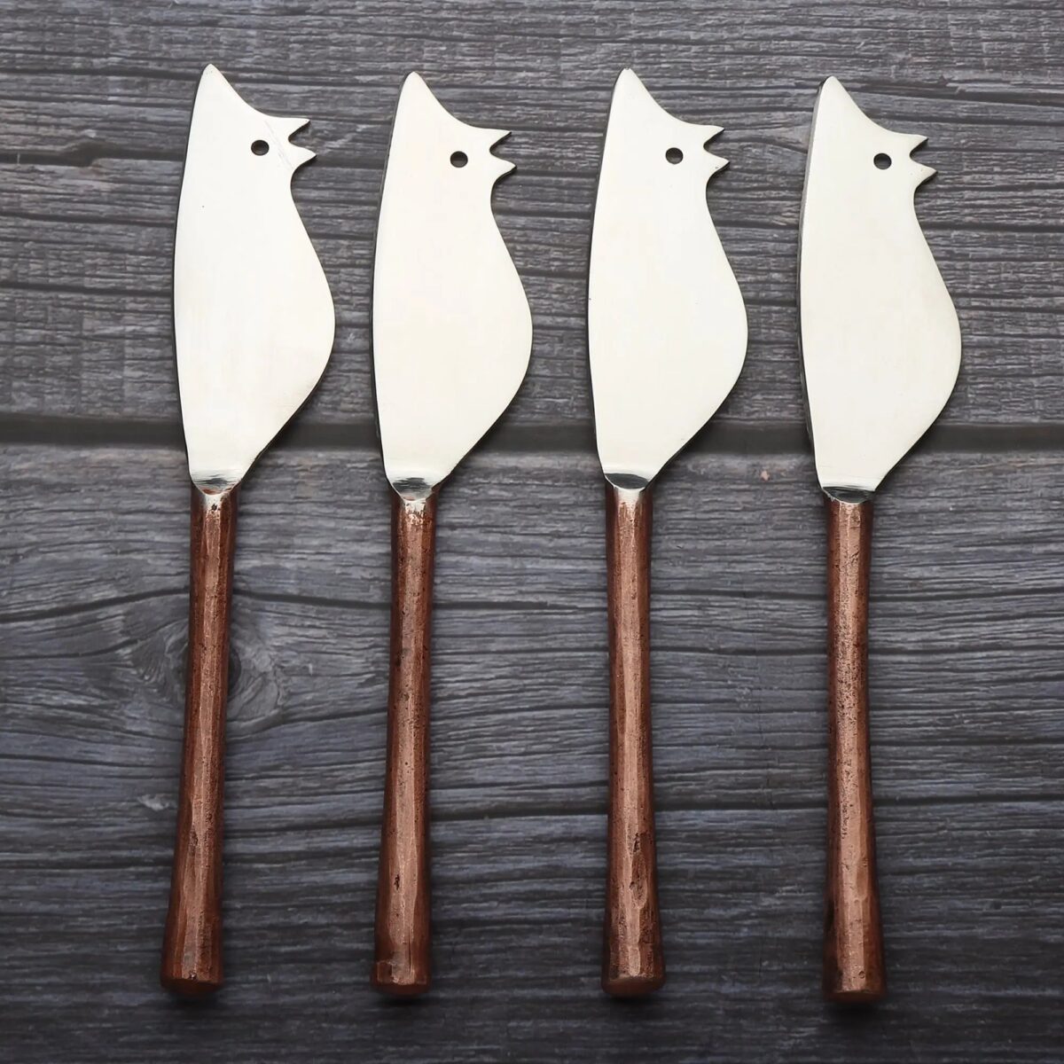 CAMELLIA RATONCITO CHEESE SPREADER/KNIFE 4 PC. SET - Image 1