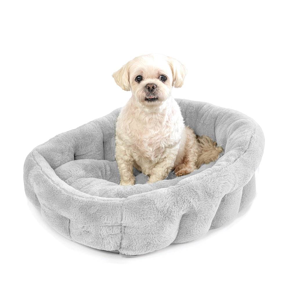 Kindtail_LoungerLightGrey67003_97003-min Calming Lounger Dog Bed - Image 2