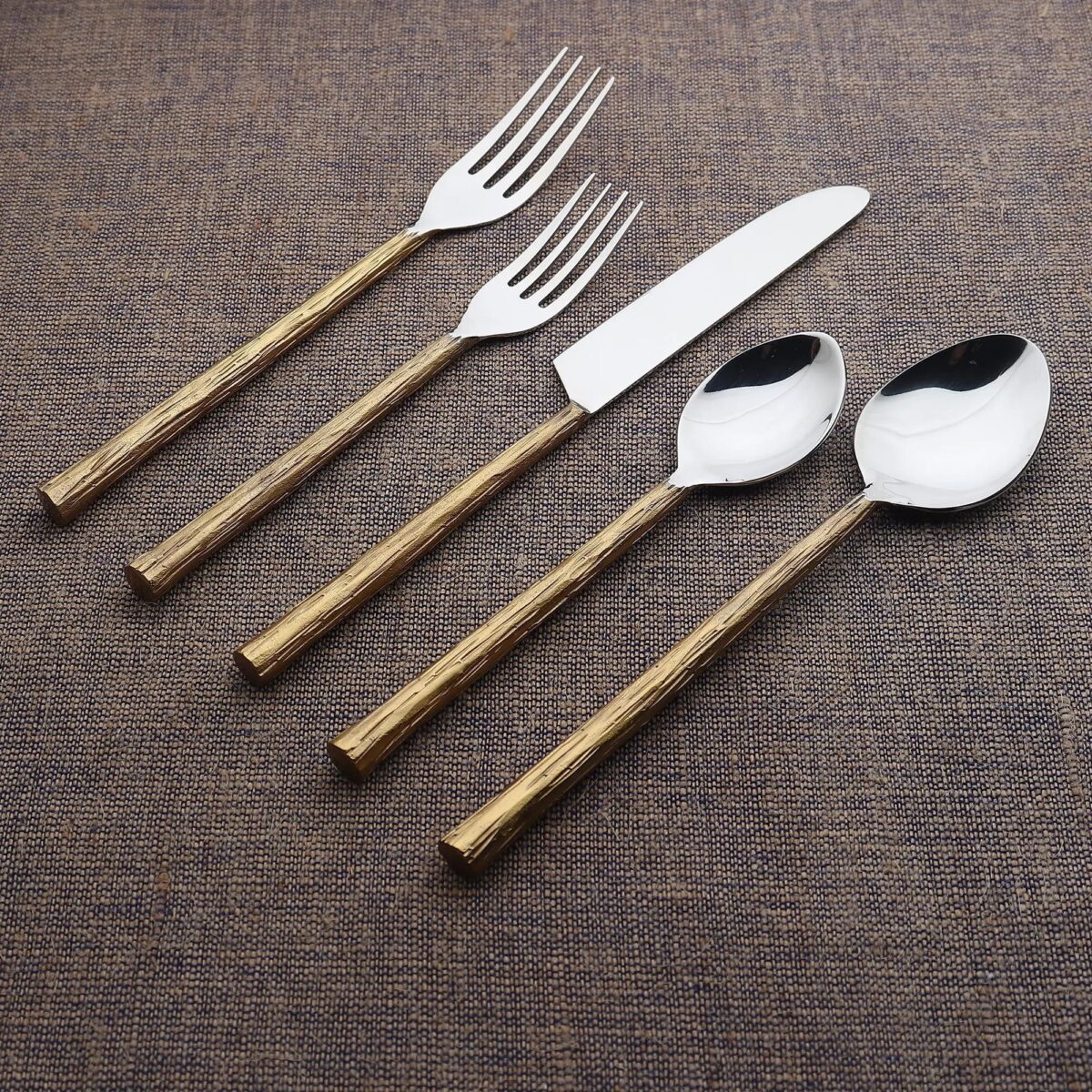 Vinear Flatware, 5- Pc. Place Setting - Image 5