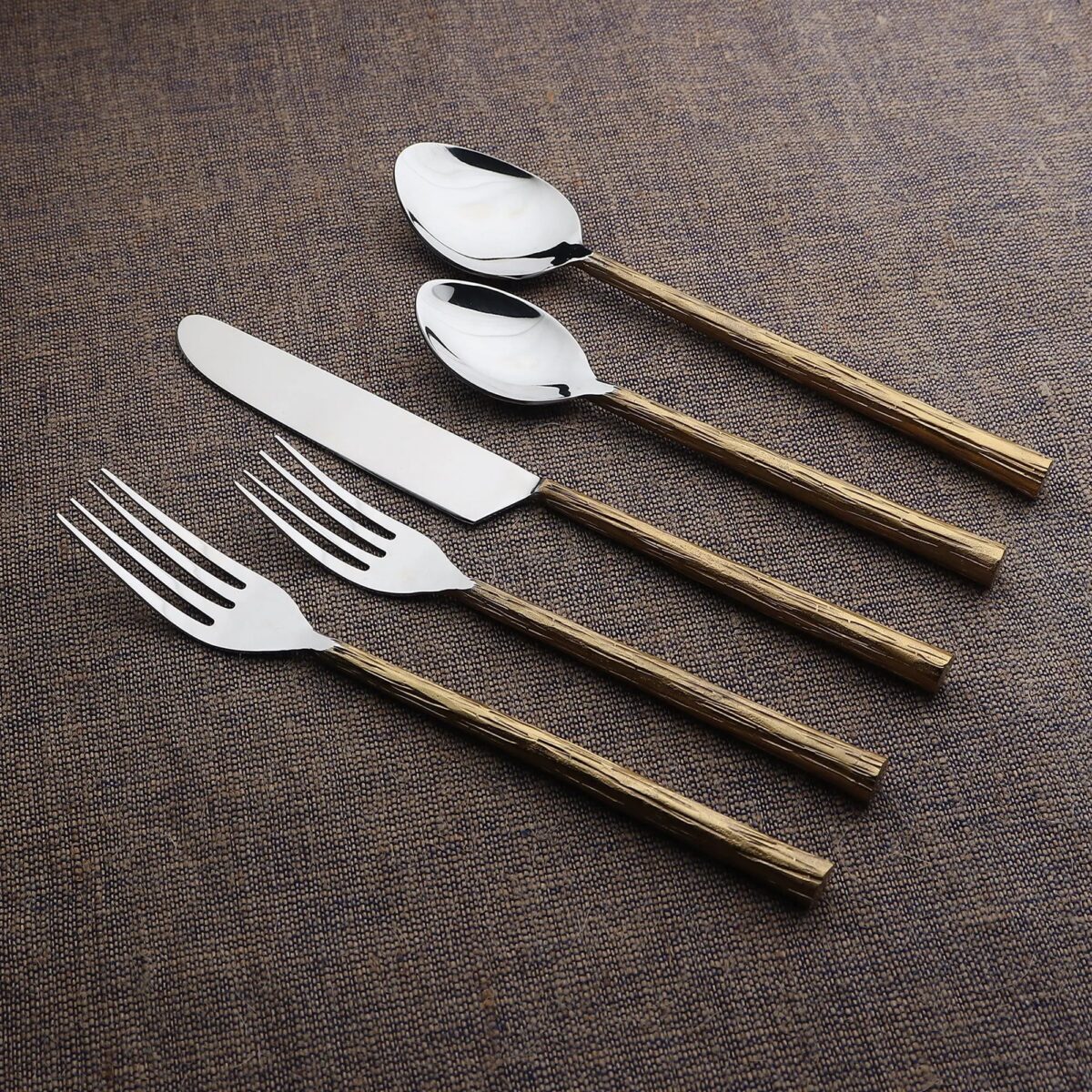 Vinear Flatware, 5- Pc. Place Setting - Image 7