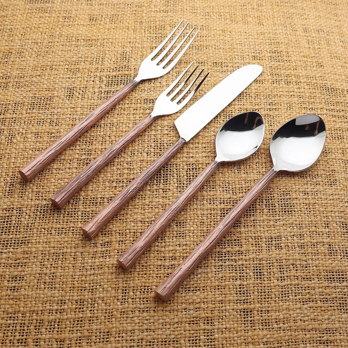Vinear Flatware, 5- Pc. Place Setting - Image 1