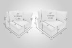 4-Cube Modular Sectional Chaise - Image 19