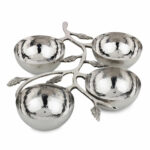 Hammered Leaf Nut Bowl - Image 5