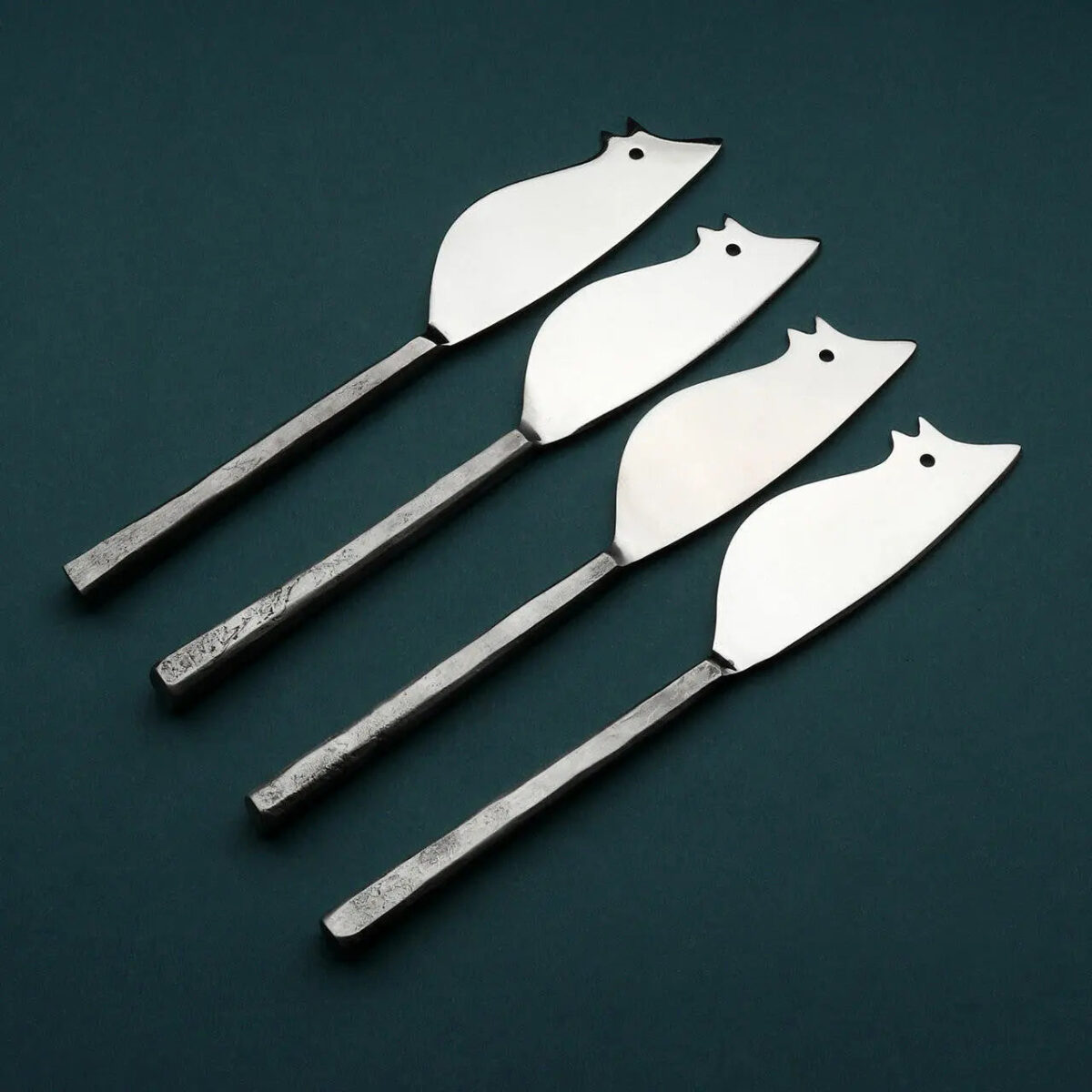 Jason Ratoncito Cheese Spreader/Knife 4 Pc. Set - Image 1