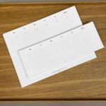 Weekly Desk Planners edged in Gold, Yellow, or Blush - Image 3