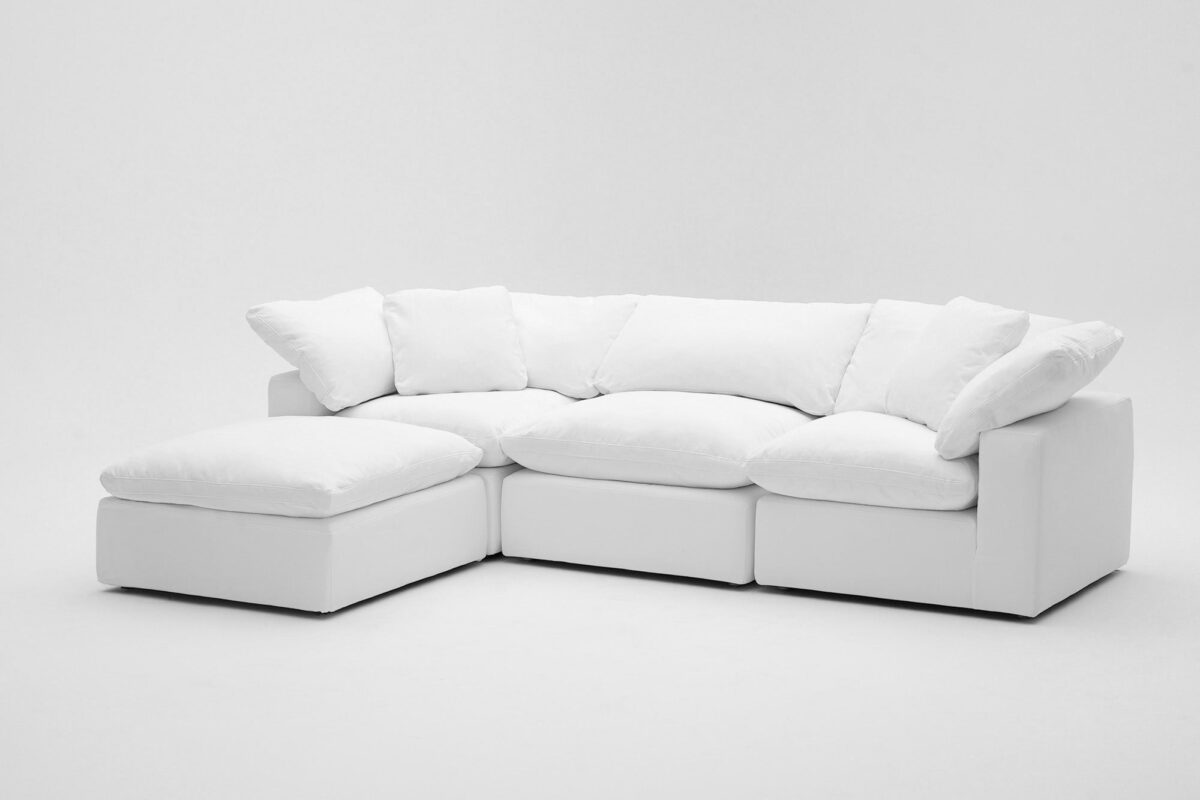 4-Cube Modular Sectional Chaise - Image 1