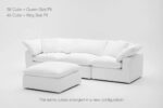 4-Cube Modular Sectional Chaise - Image 20