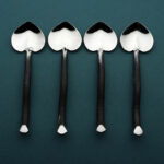 Twig Heart Coffee/Dessert Table Spoon 4 Pc. Set - Image 3