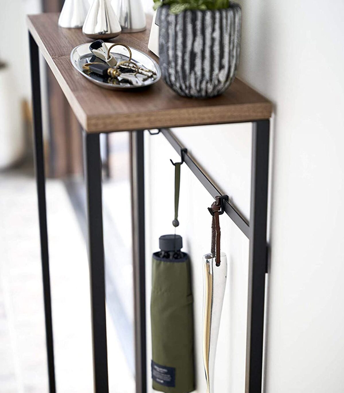 Narrow Entryway Console Table (32" H)  - Steel - Image 12